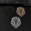 Accessoire Retro Lion-Out Hollowed Lion Brooch
