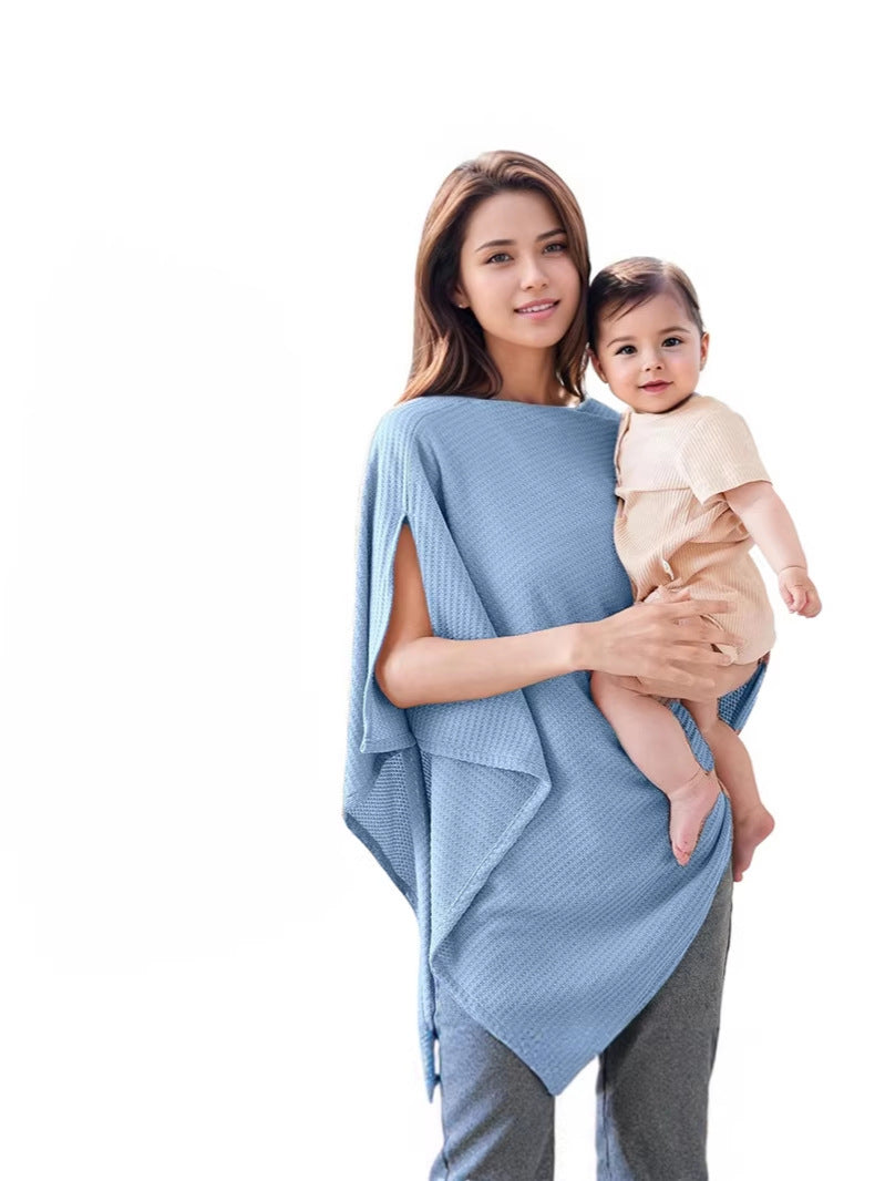Écharpe multifonctionnelle pour bébés en forme de gaufre