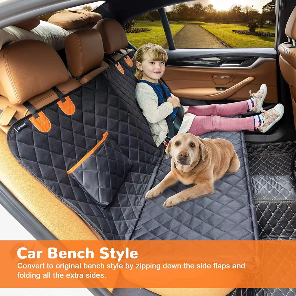 Siège arrière de voiture de tapis d'animal de compagnie Coussin eau et anti-bite résistant à la saleté