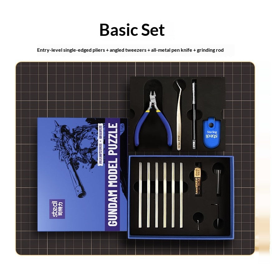 Jeu d'outils de montage de modèle de jouets