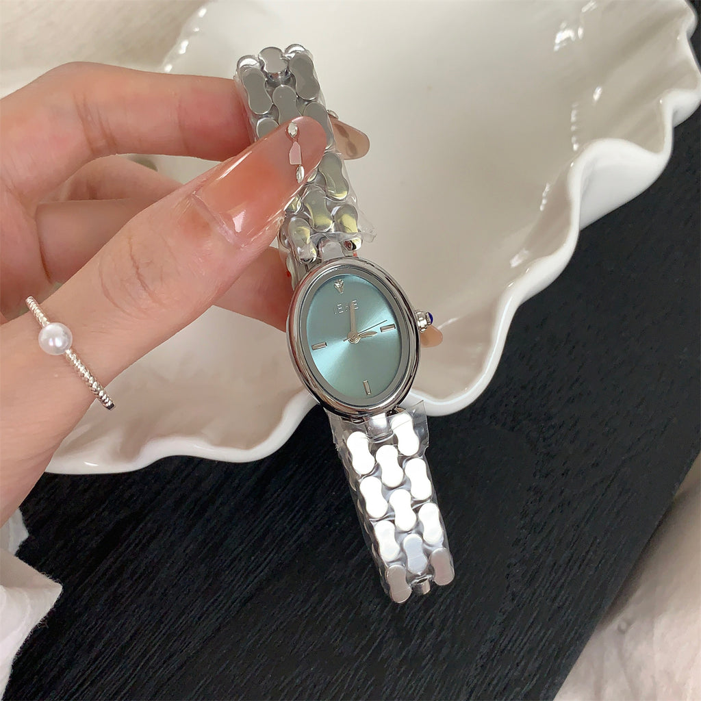 Ovale Exquise montre casual pour femmes