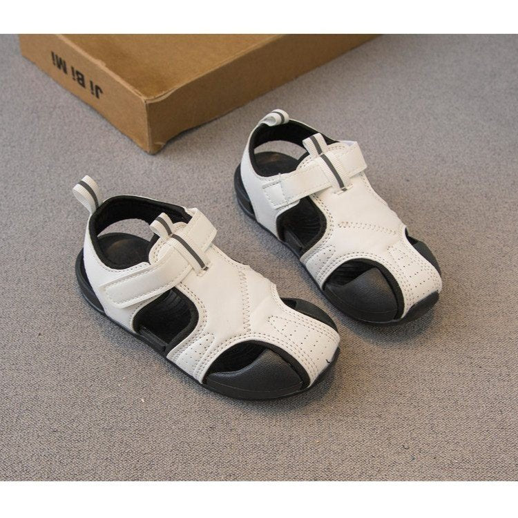 Chaussures de plage pour enfants Baotou Sandales Léger Soft Bottom pour les loisirs de filles Ba