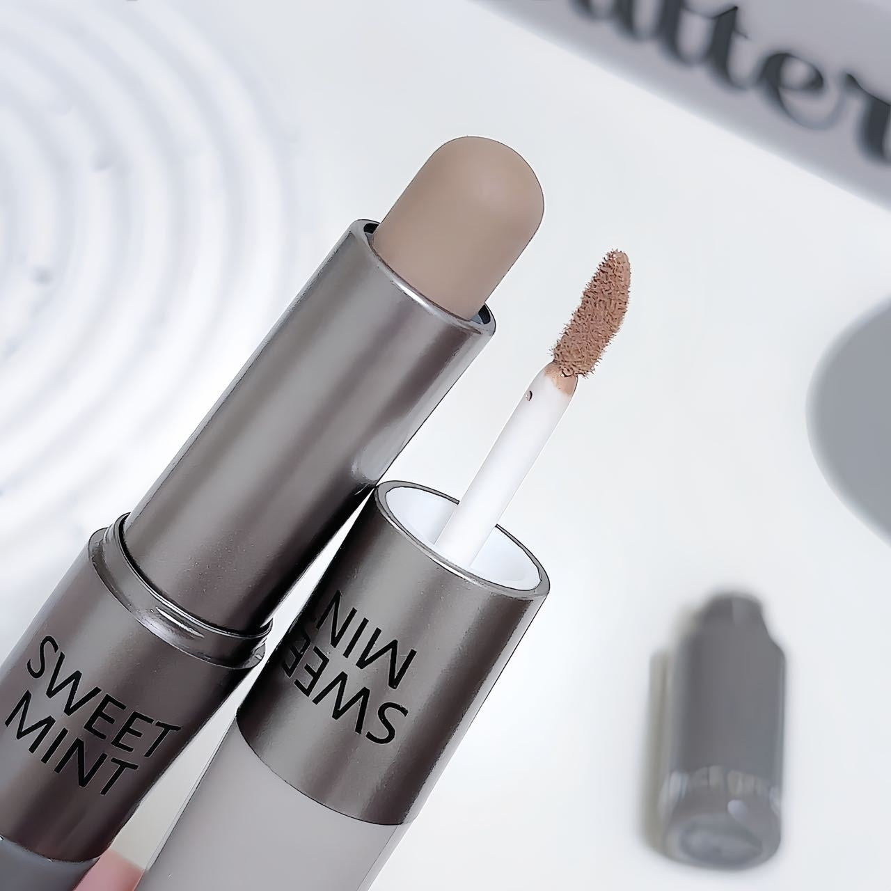 Bâton de Contour double-Effet Visage Contouring et Nez Shadow Matte Finition Bâton de Contour