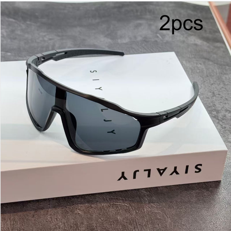 Lunettes de soleil à vélo à changement de couleur Unisexe