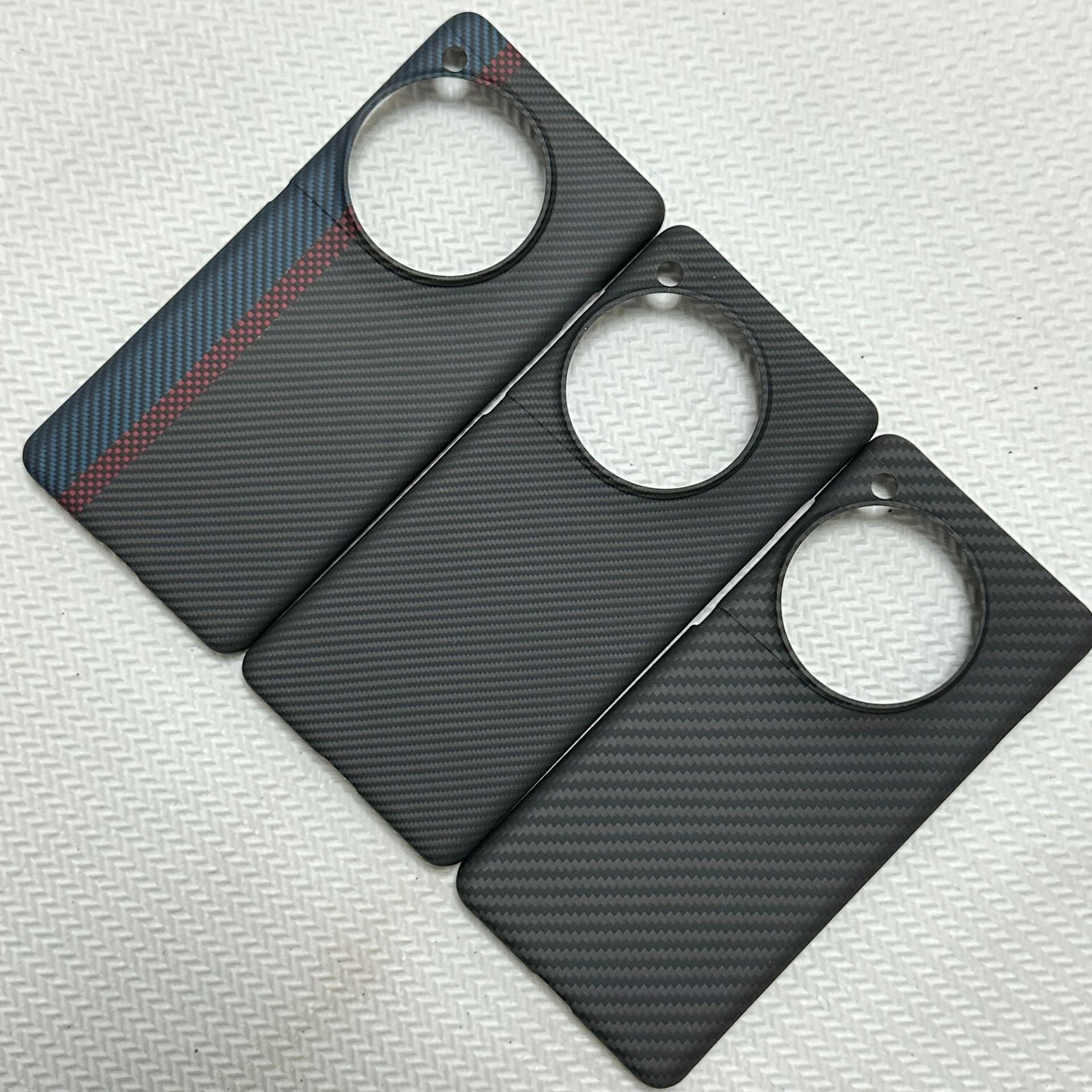 Protection anti-usure Shell Aramid Fibre boîtier de téléphone mobile magnétique