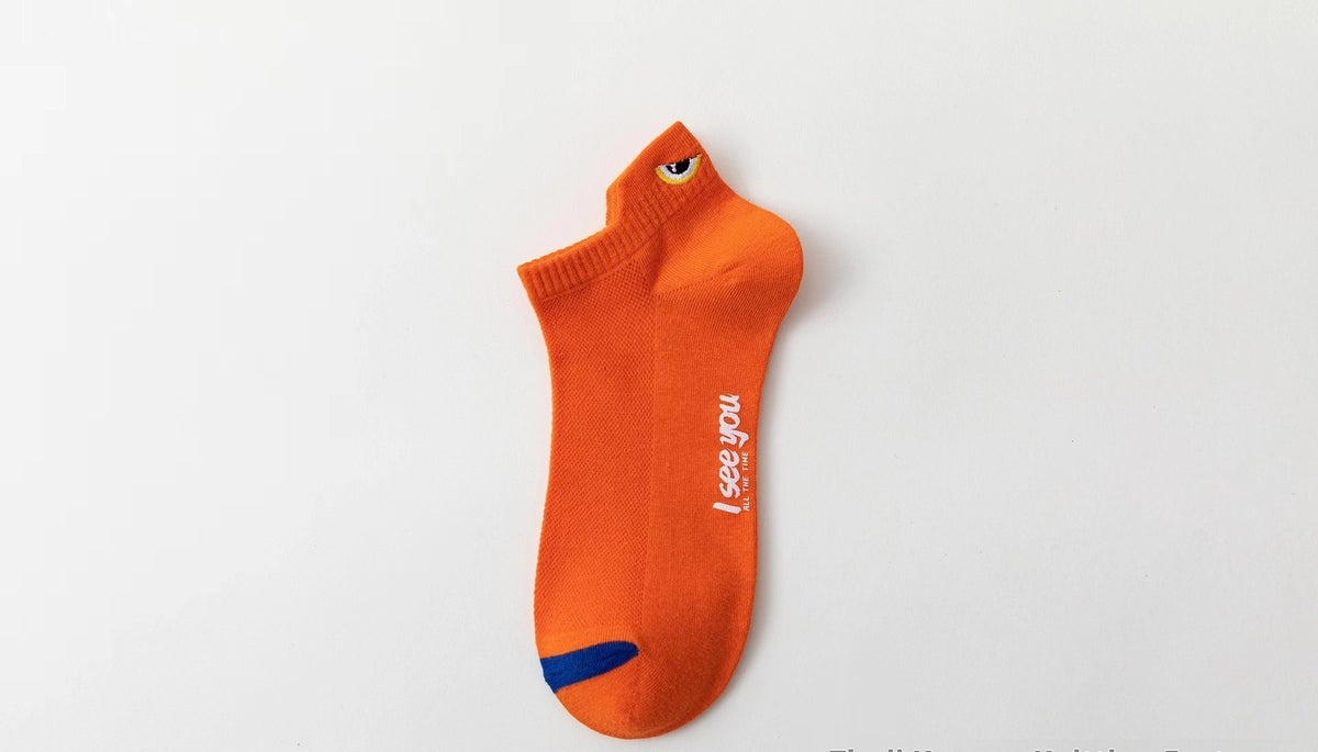Chaussettes de basketball tendance pour les jeunes à faible sommet respirant en boucle d'oreille