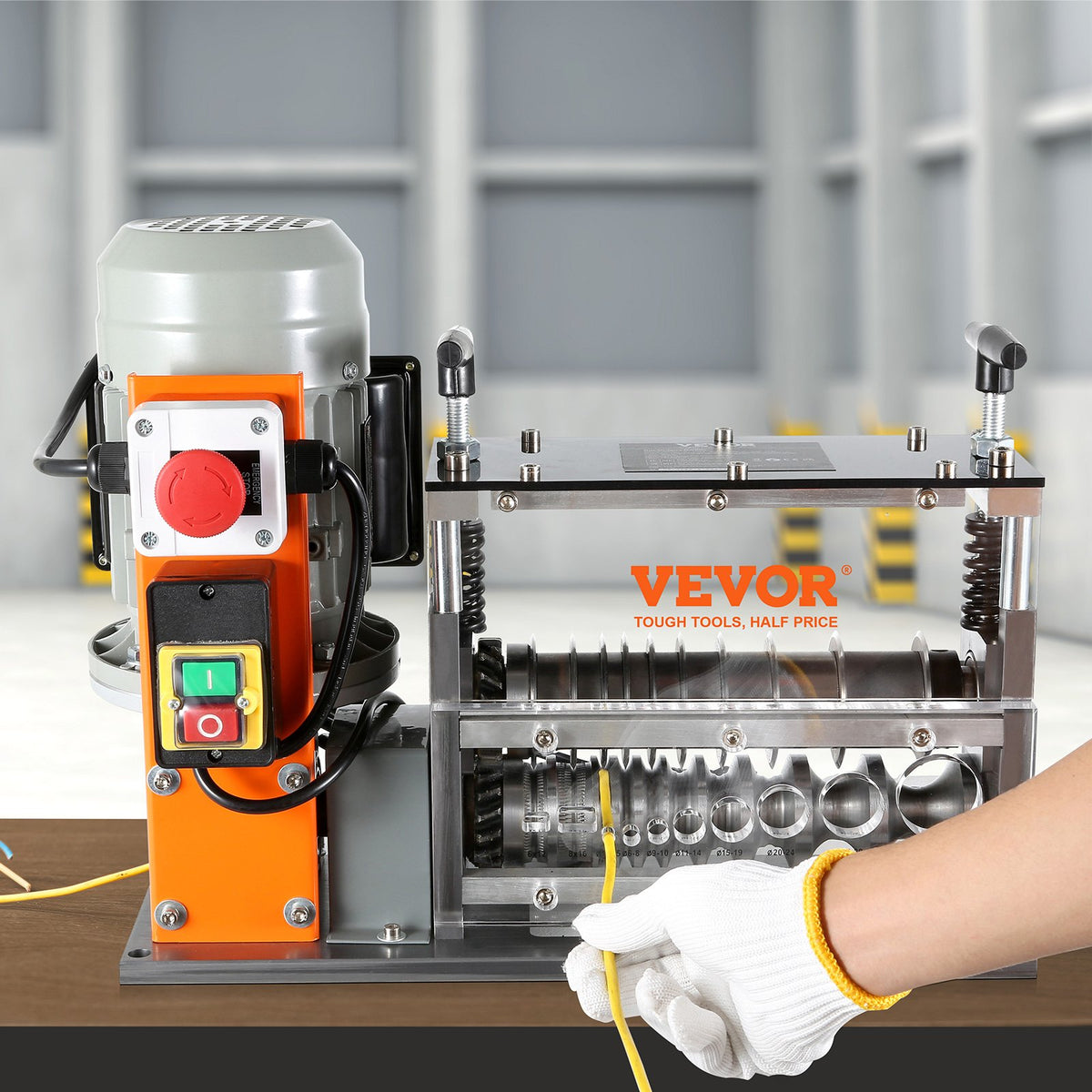 Machine automatique de décapage de fil