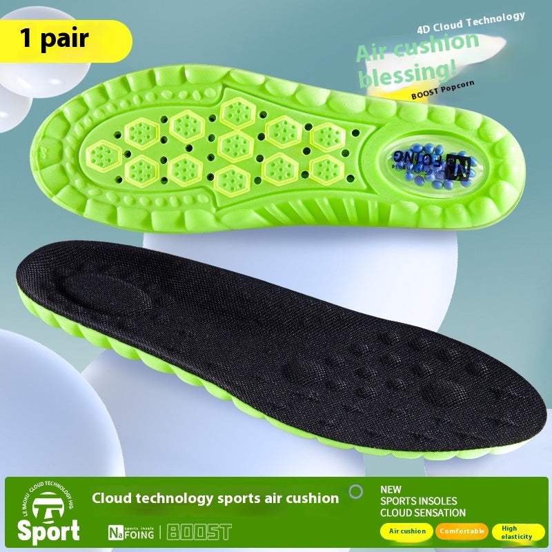 Pu Air Cushion Shock Absorption Massage épais Sweat Respirant Absorbant Argy Wormwood