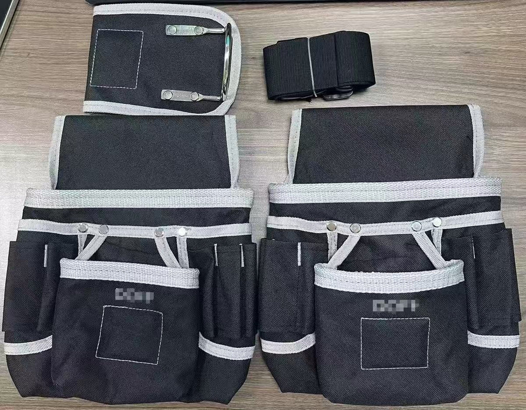 Toile épaissée Outil multi-fonctionnel Organisateur Électriciens Waist Bag