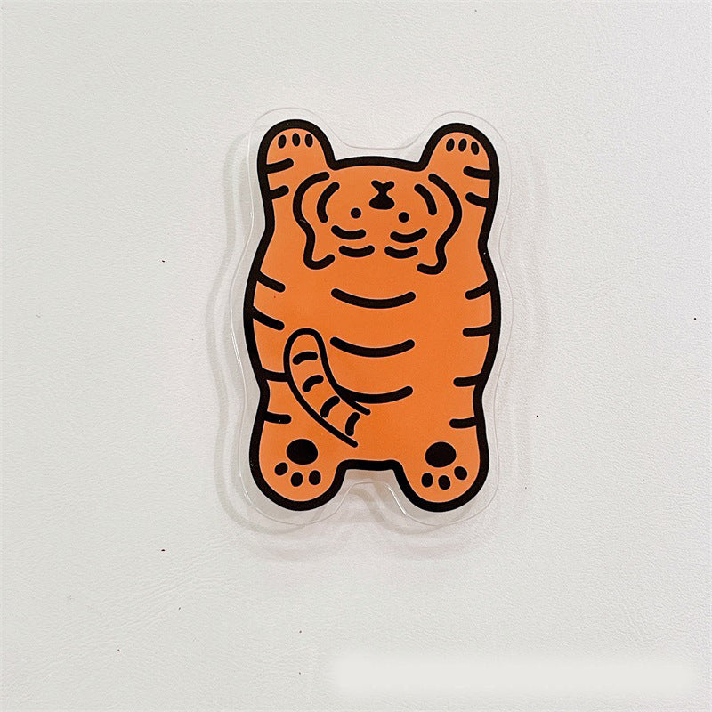 Support de téléphone portable portable Tiger cartoon mignon