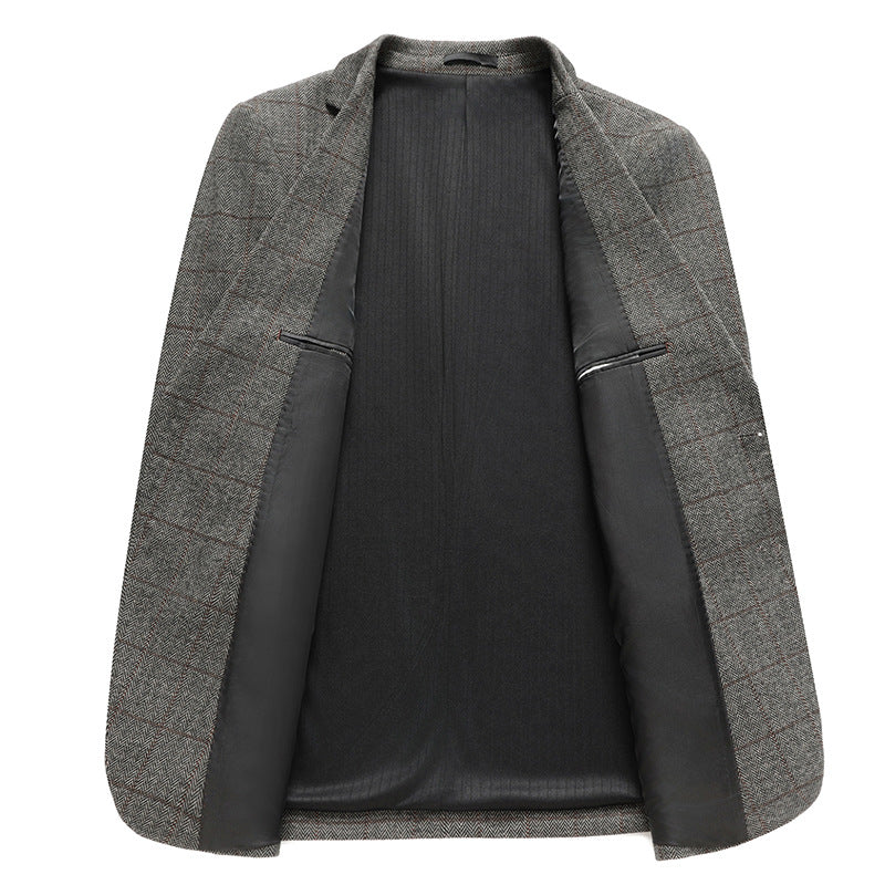Costume casual homme Stretchy Costume tendance sans ride