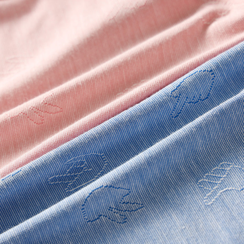 Sous-vêtements en soie de glace Modal Low Waist Jacquard