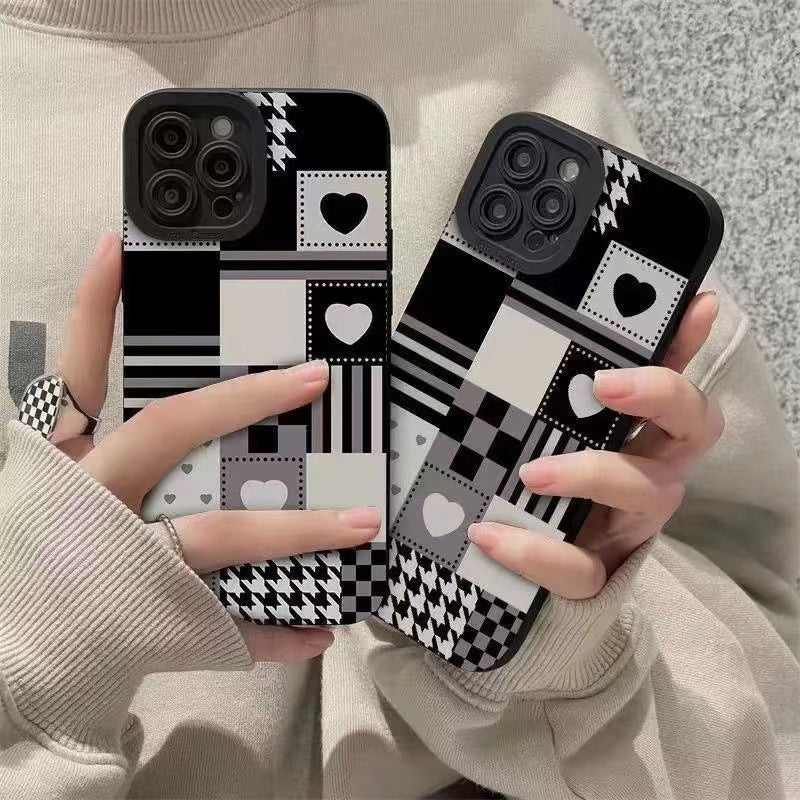 Étalonnage du boîtier de téléphone Grid Silicone souple tout compris