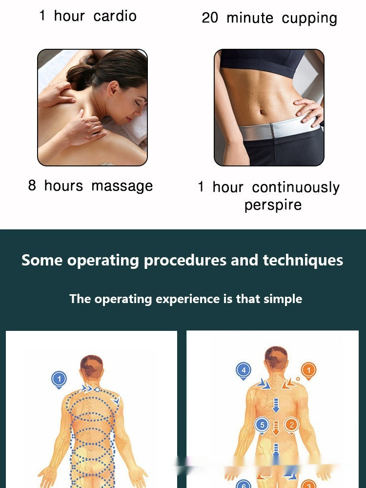 Instrument de physiothérapie Blow Light Wave Pulse Massage Main bouton poussoir Meridian