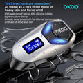 KP-292 Casque de moto en alliage de zinc haut de gamme Best-seller Casque Bluetooth étanche Long