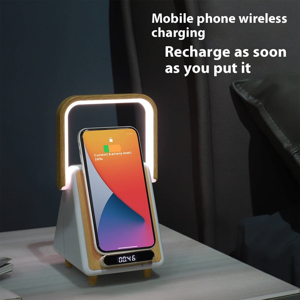 Haut-parleur Bluetooth Induction sans fil Lampe de nuit