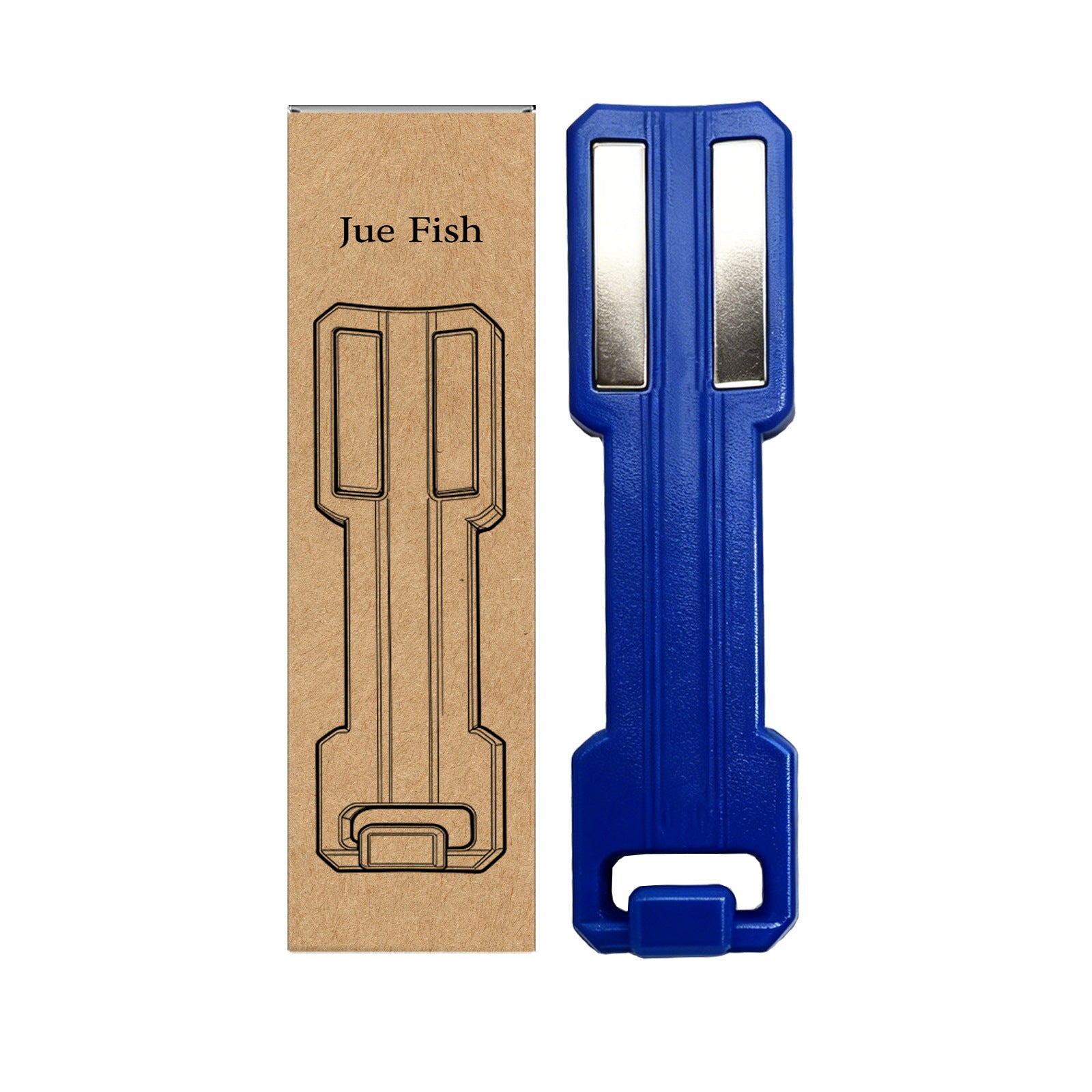 Jue Fish Magnetic Aerosol Can Holder Portable Wall Storage Rack Garage Tool Box Universal