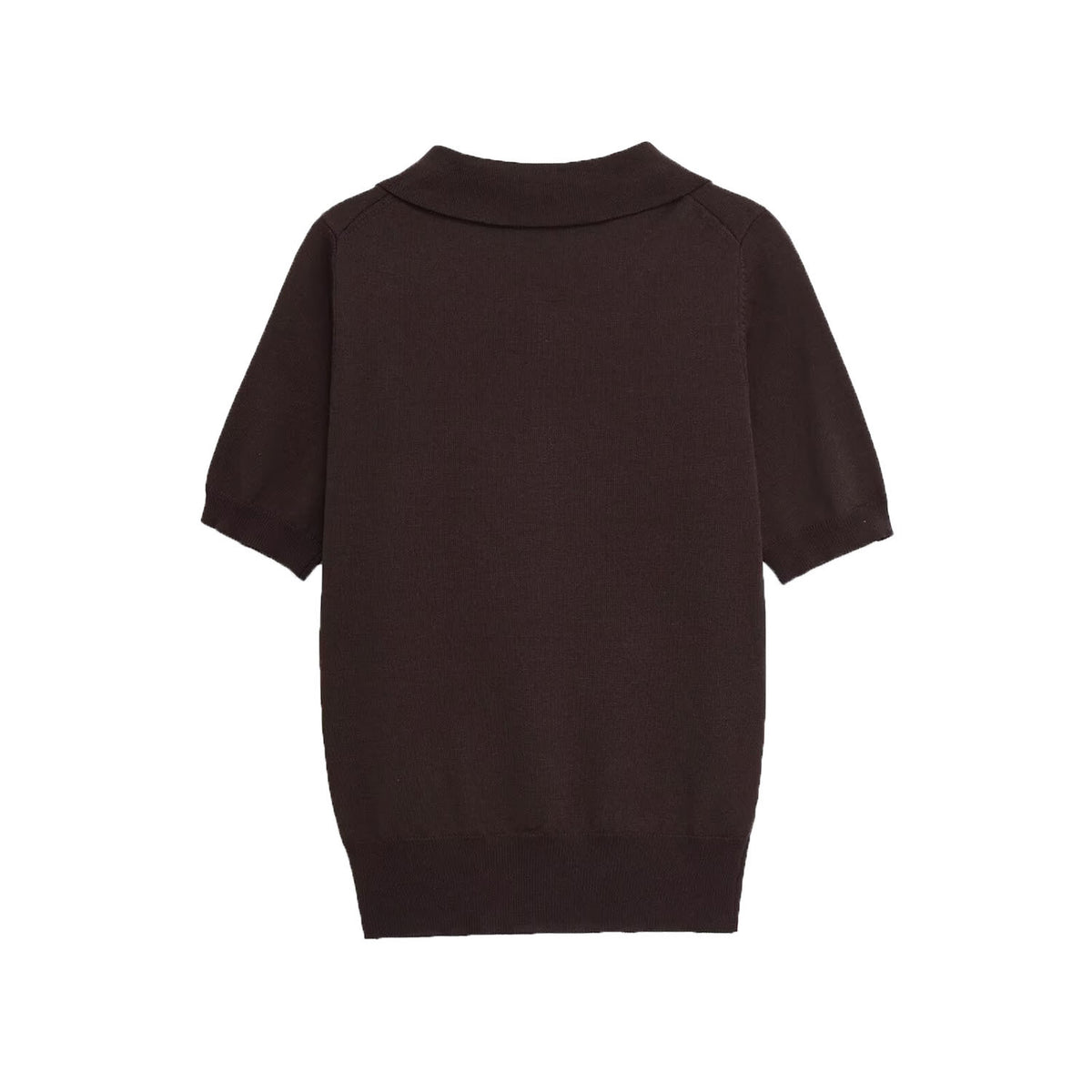 Femme Mode Versatile Manche courte Tricot Top