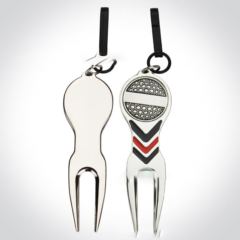 Golf Fourche verte avec Mark Golf Mark Accessoires de golf Support