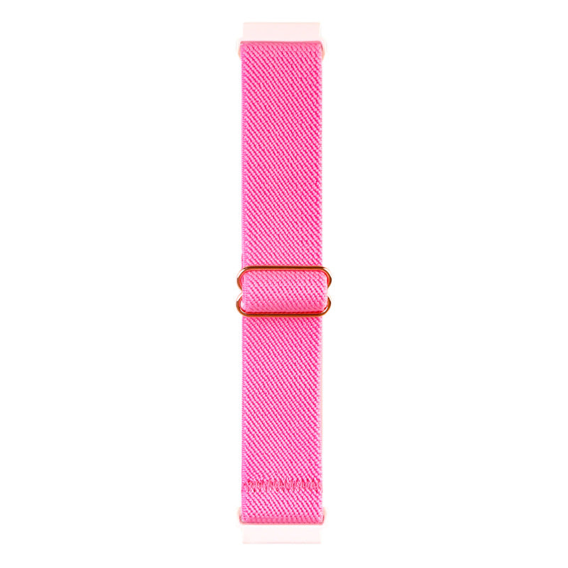 Bracelet tissé en polyester élastique à libération rapide