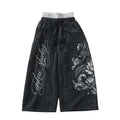 Joggers à double bande imprimé Lotus Unisex Design