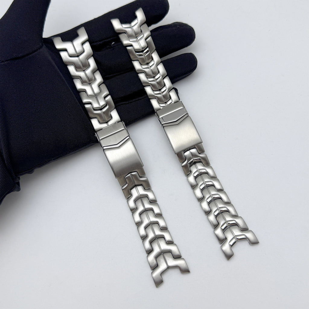 Bracelet en acier inoxydable massif