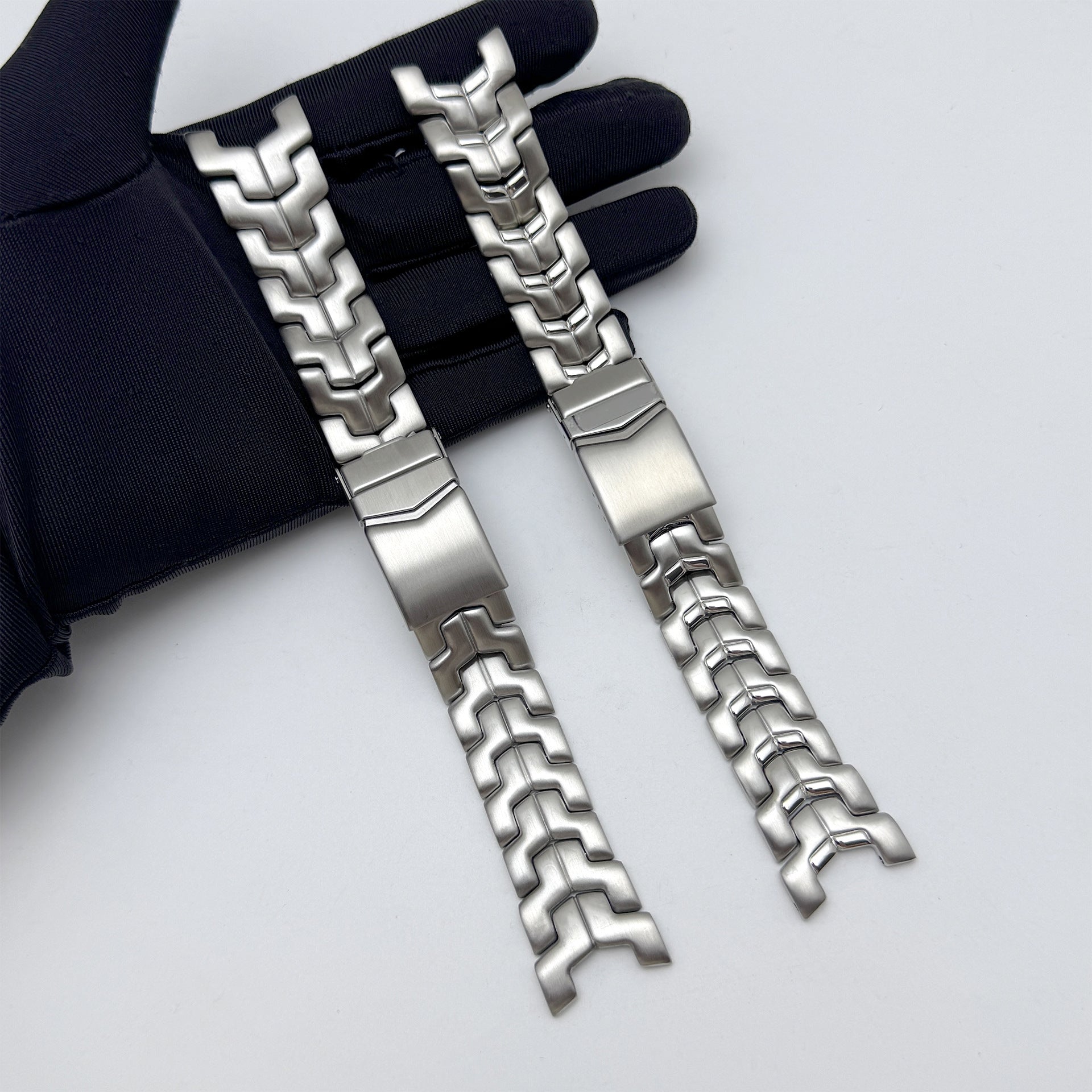 Bracelet en acier inoxydable massif