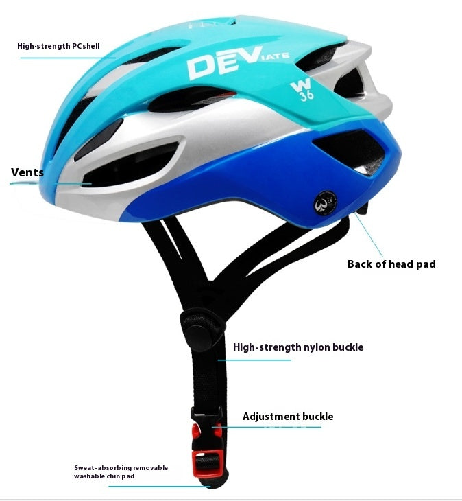 VTT Casque d'équitation Quatre saisons Molding intégré