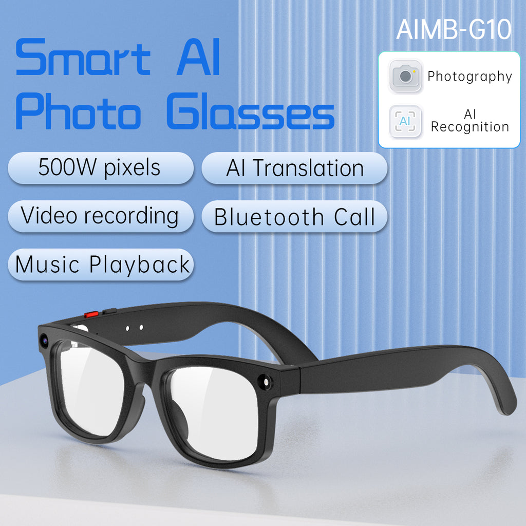 Lunettes de soleil Bluetooth pour la traduction d'appel de musique S2