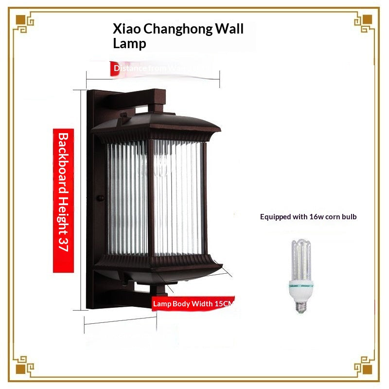 Mur extérieur solaire lumière étanche