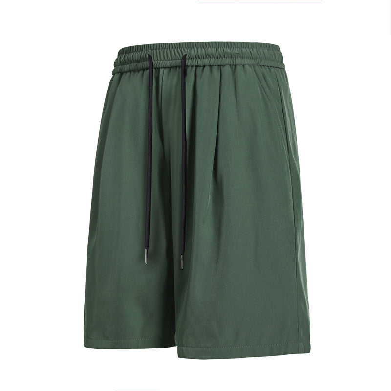 Shorts à coupe droite pour jeunes hommes