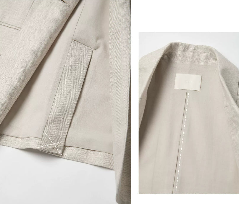 Blazer Chic pour les vêtements de travail Relaxed et Casual Outerwear