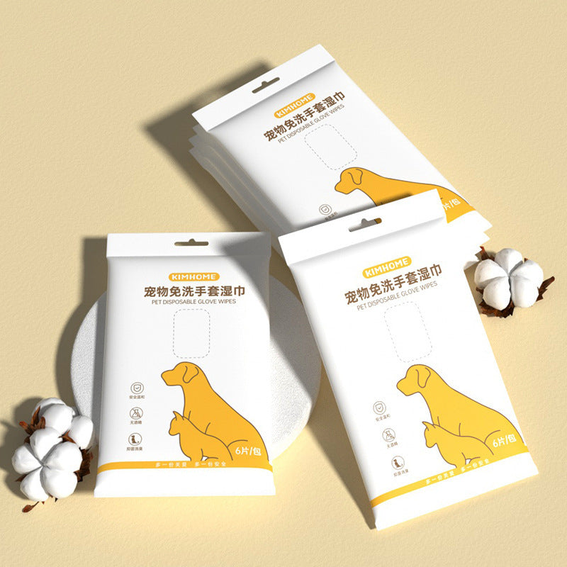 Animaux de compagnie Pas de lavage Gants Chat Baignoire Animaux de compagnie