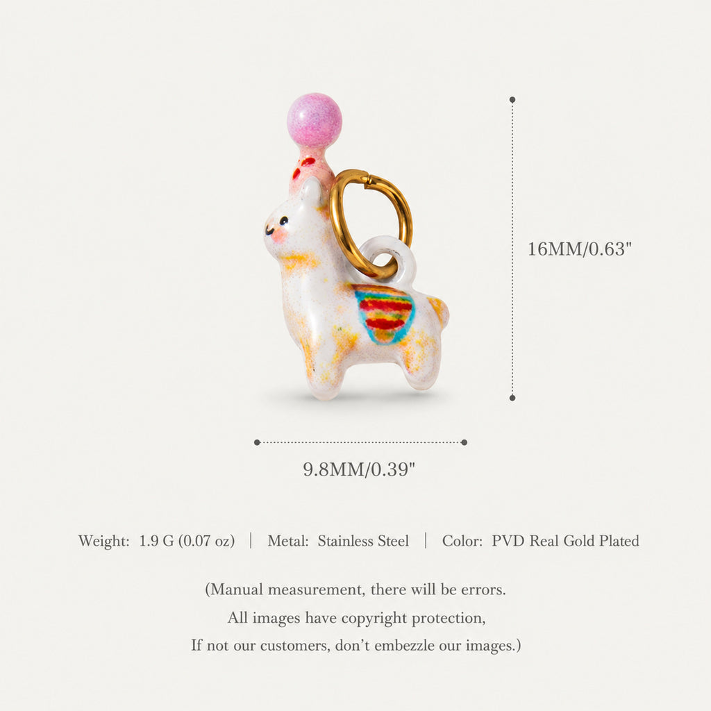 Puppy d'animaux série Zircon pendentif
