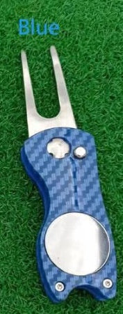 Carbon-Fibre Golf vert réparation pliant divot outil
