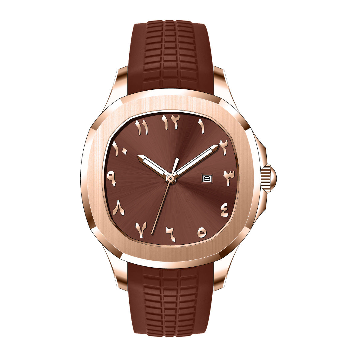 Montre Quartz étanche Classic Grenade bracelet en silicone