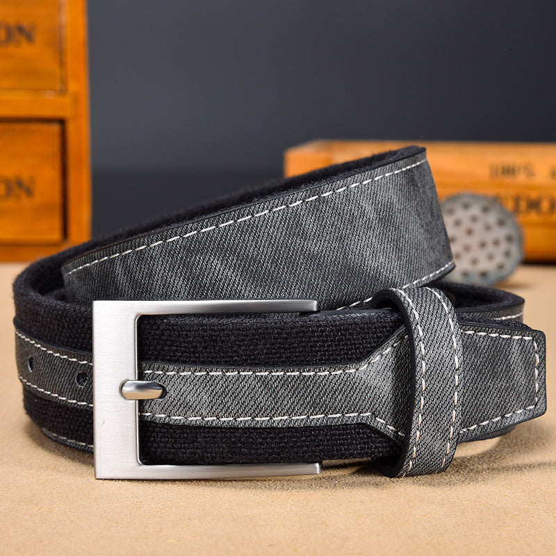 Ceinture de toile casuale pour hommes