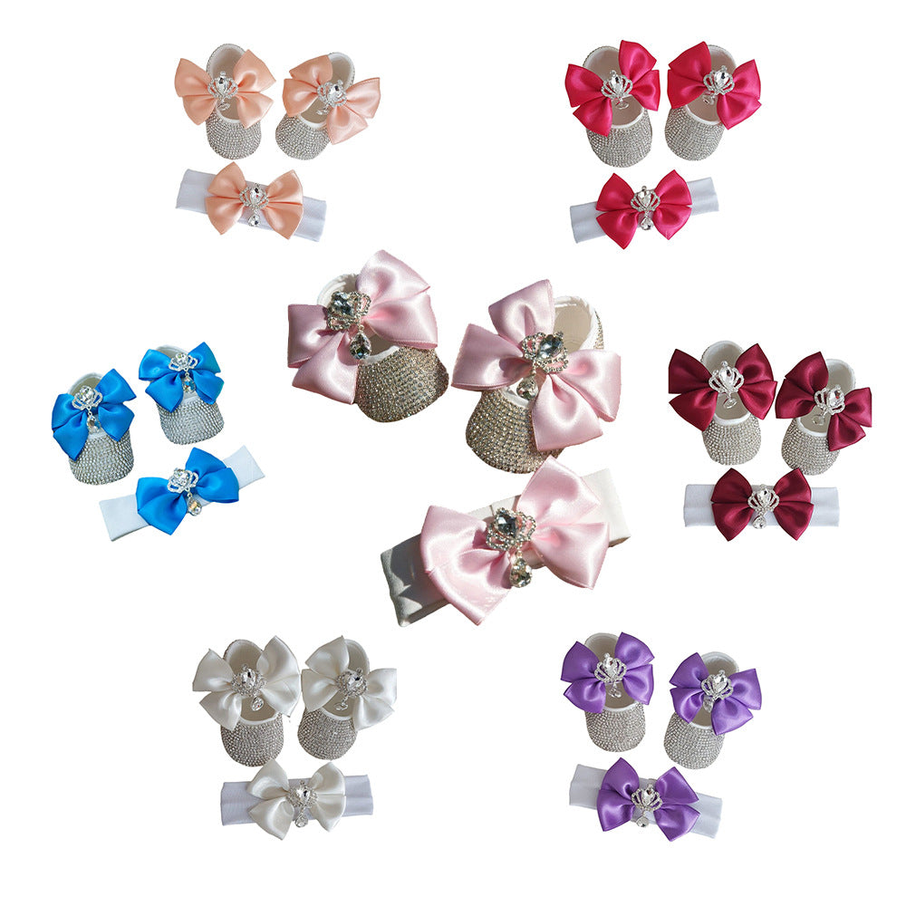 Caractéristiques de photographie et bandeau Chaussures de bébé pour tout-petit