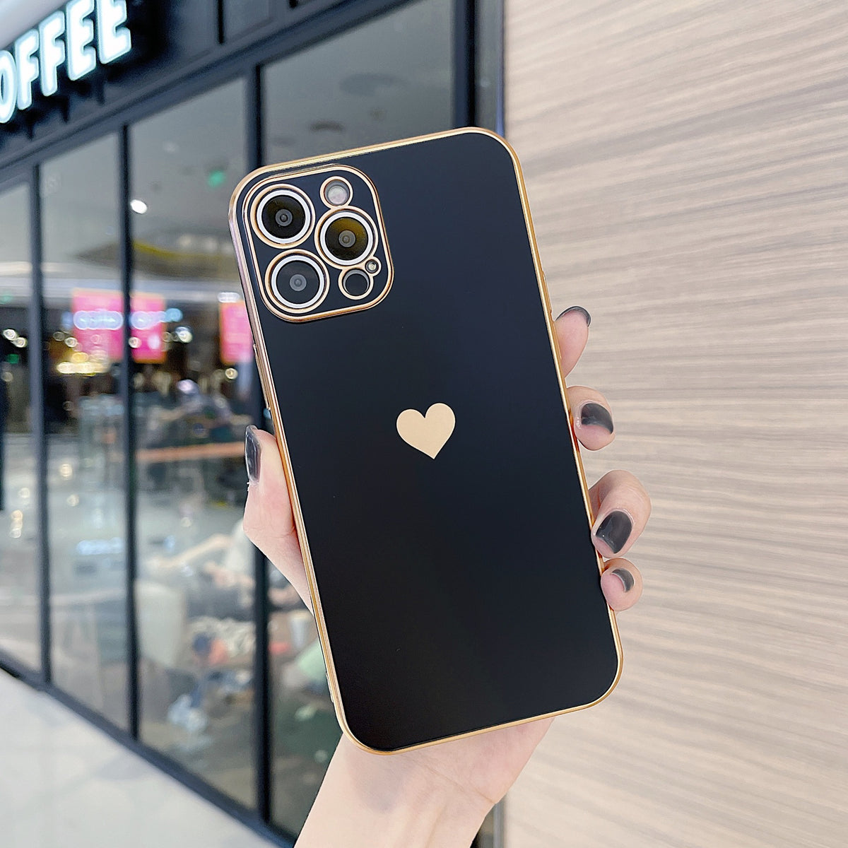 Électroplaquage givré petit amour pour Xs78p couple