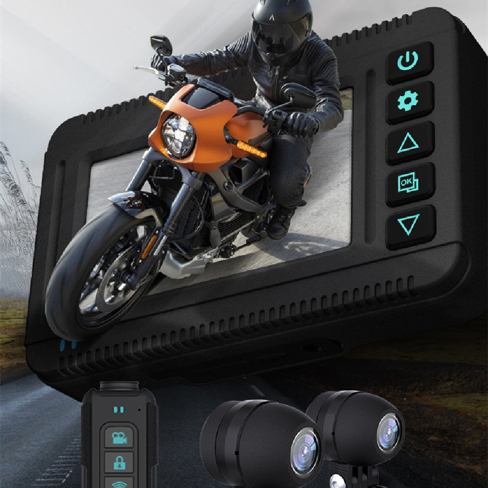 Trajectoire GPS d'enregistreur d'eau de moto haute définition