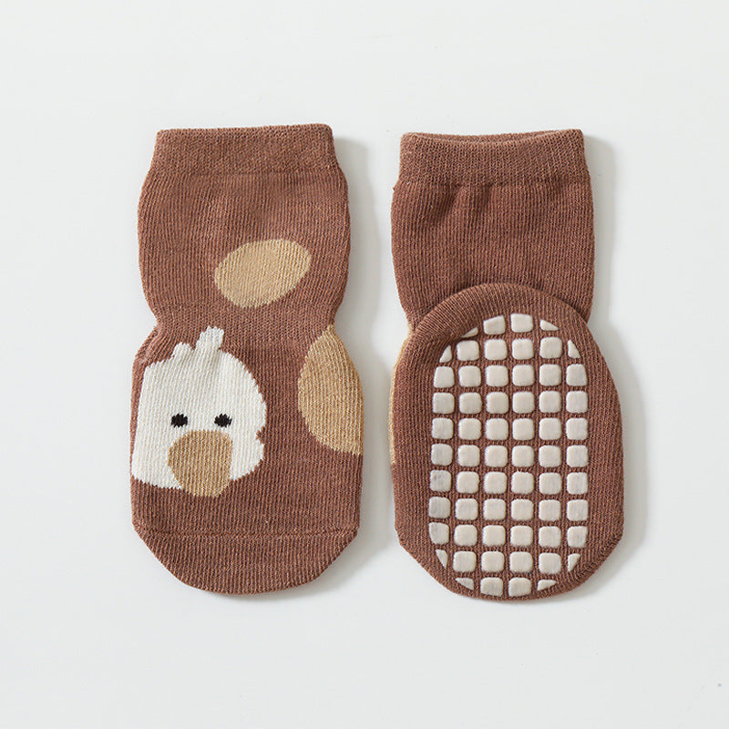 Bébé Automne et hiver Colle antidérapante Fond Chaussettes antidérapantes Tube Chaussettes