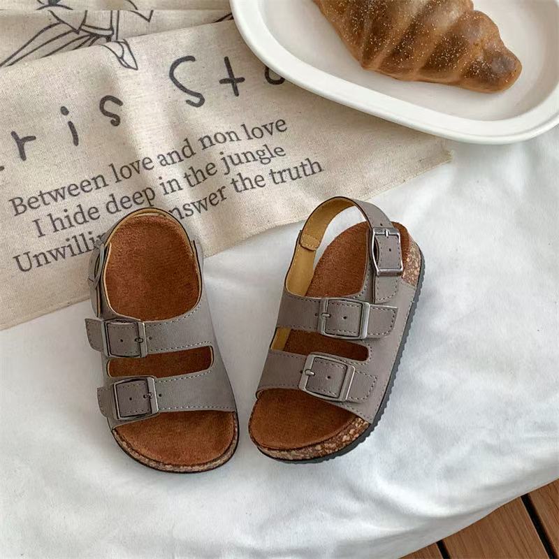 Sandales de mode d'été pour garçons et filles mignon dessin animé