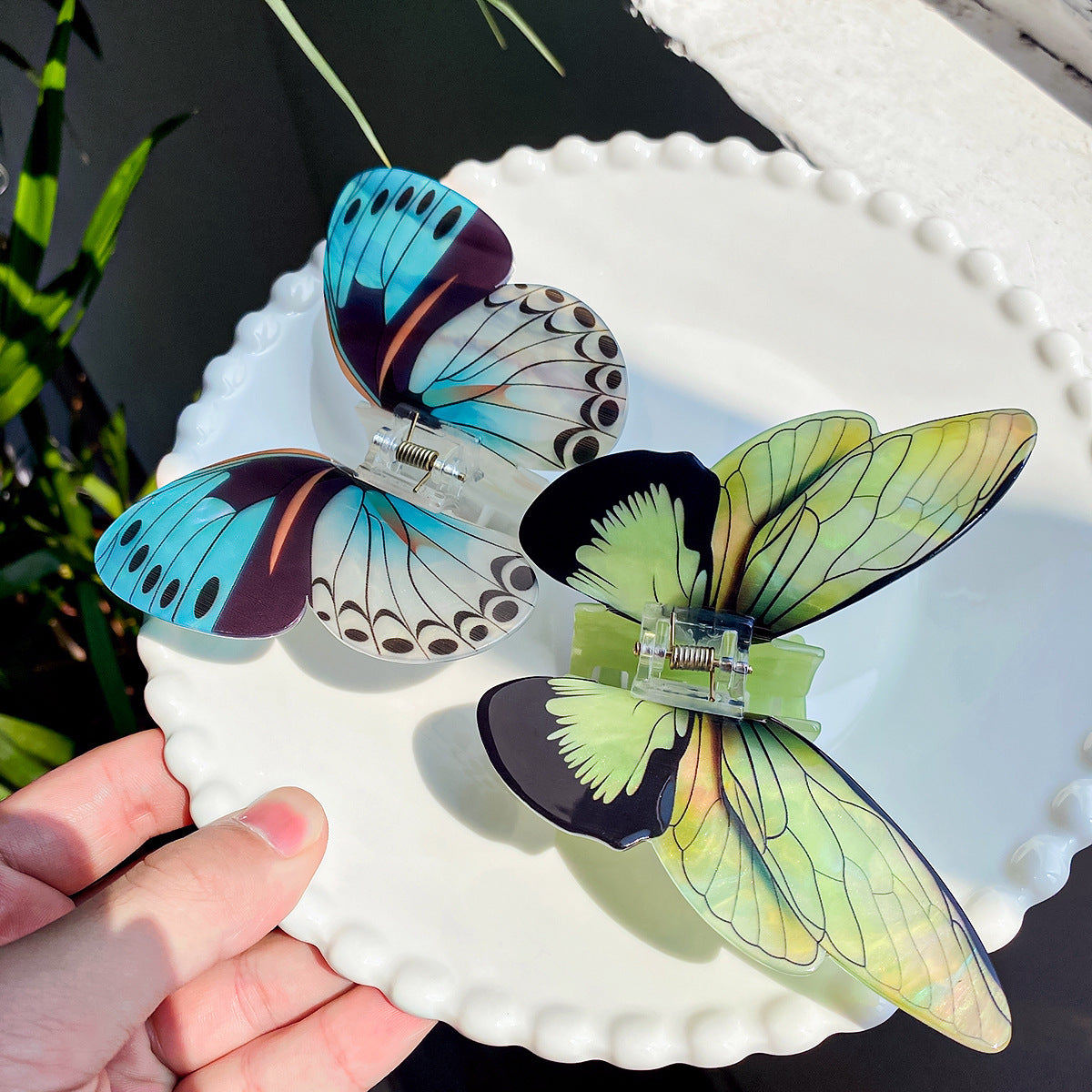 Femelle Simulation haute de gamme Butterfly Grab Clip
