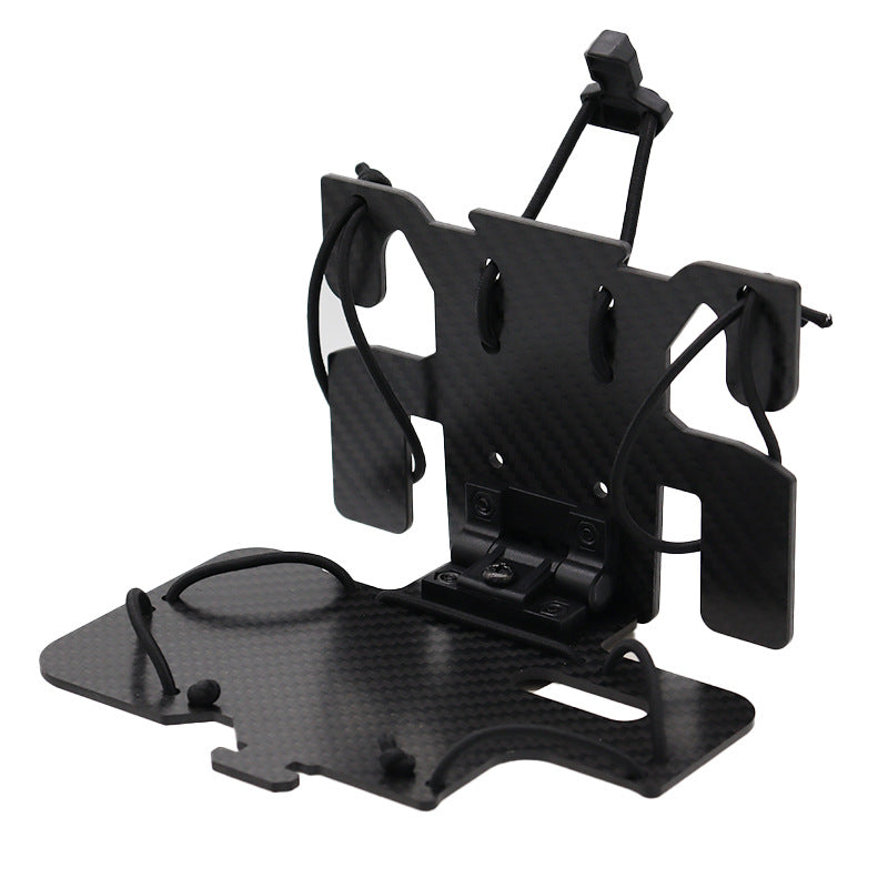 Panneau de navigation pliant en fibre de carbone MOLLE Système monté Tactical Vest Chest Hanger