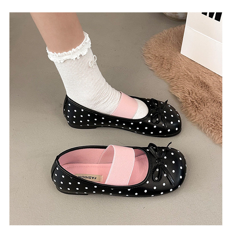 Femmes Français Versatile Mary Jane Chaussures Printemps Viral Fée Style Robe Matching Pompes