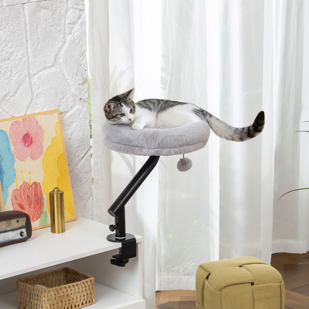 Lit de bureau pour chats