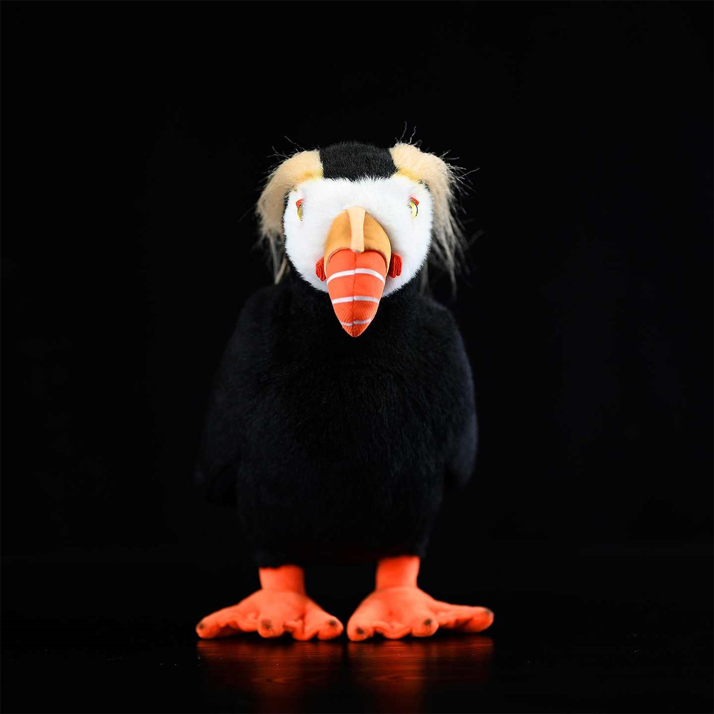 Fibre chimique de puffin en peluche