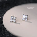 S999 Boucles d'oreilles en argent sterling personnalisées élégantes et polyvalentes