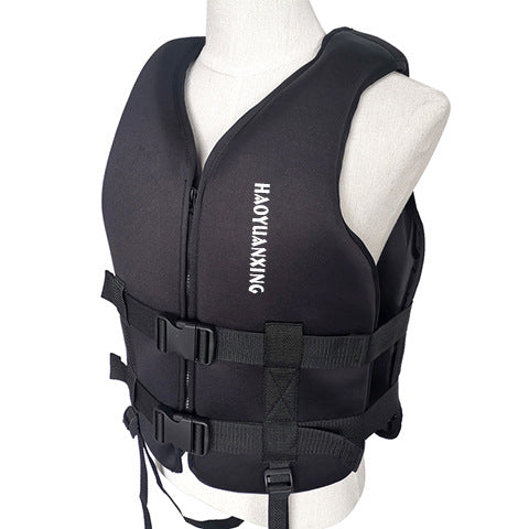 Vest Aid Maillot de bain High Buoyancy Water Rescue Neoprène Life Jacket
