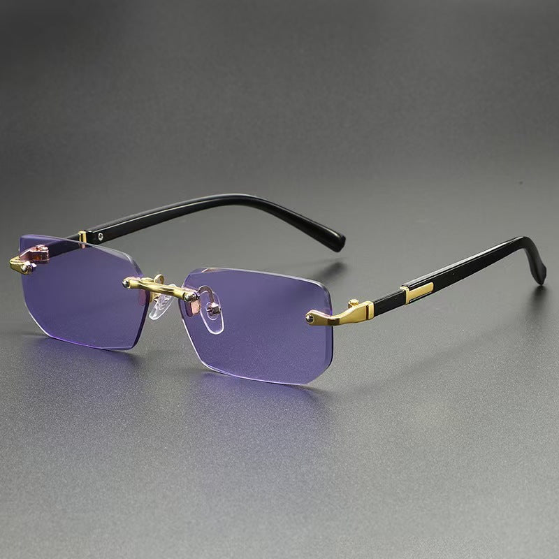 Lunettes de soleil homme sans cadre